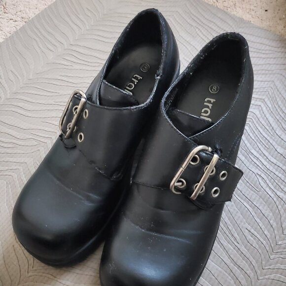 Black chunky heels - Picture 5 of 5